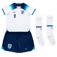 England Jordan Henderson #8 Replica Home Minikit World Cup 2022 Short Sleeve (+ pants)